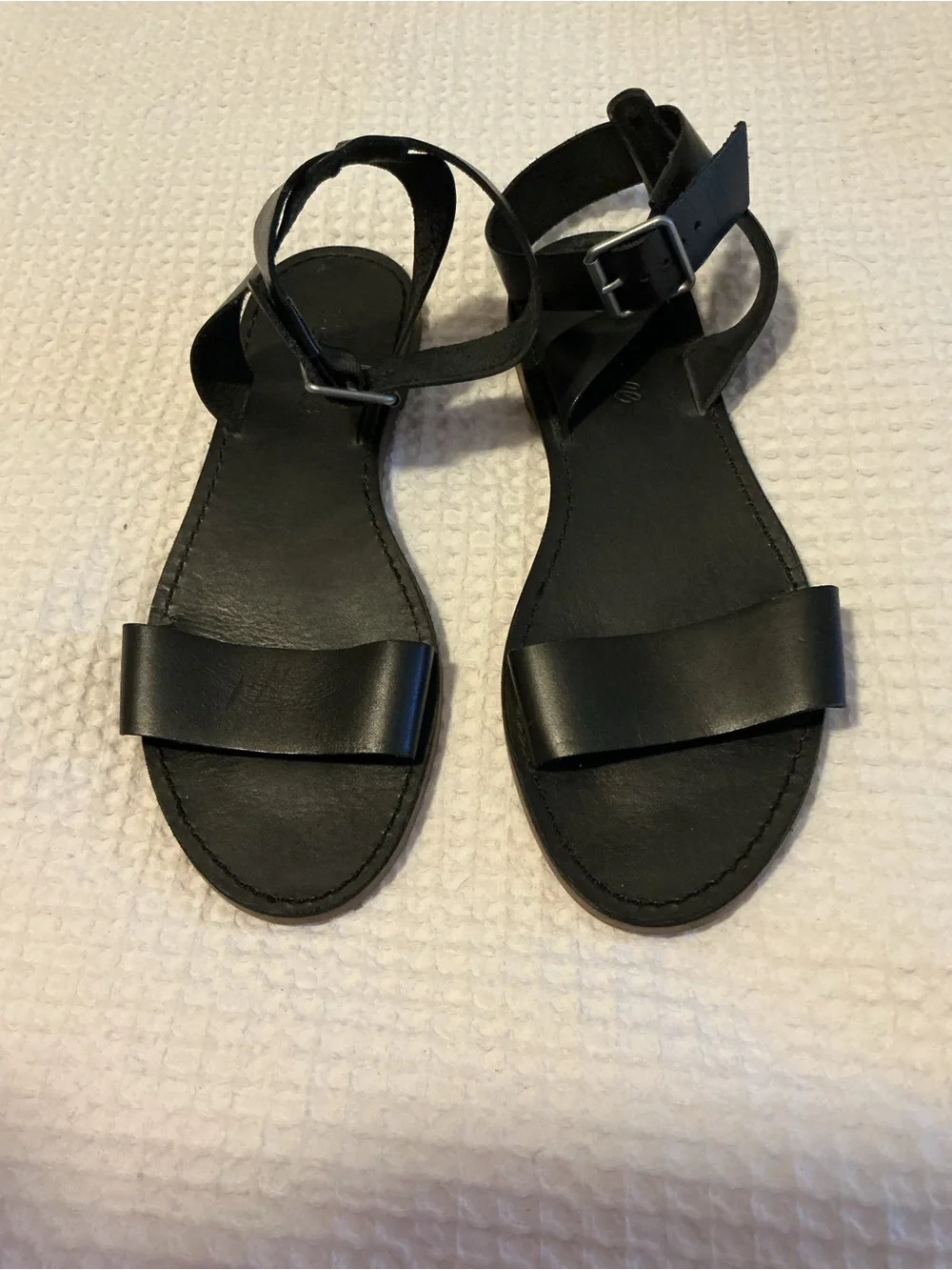Madewell The Boardwalk Ankle-Strap Sandal